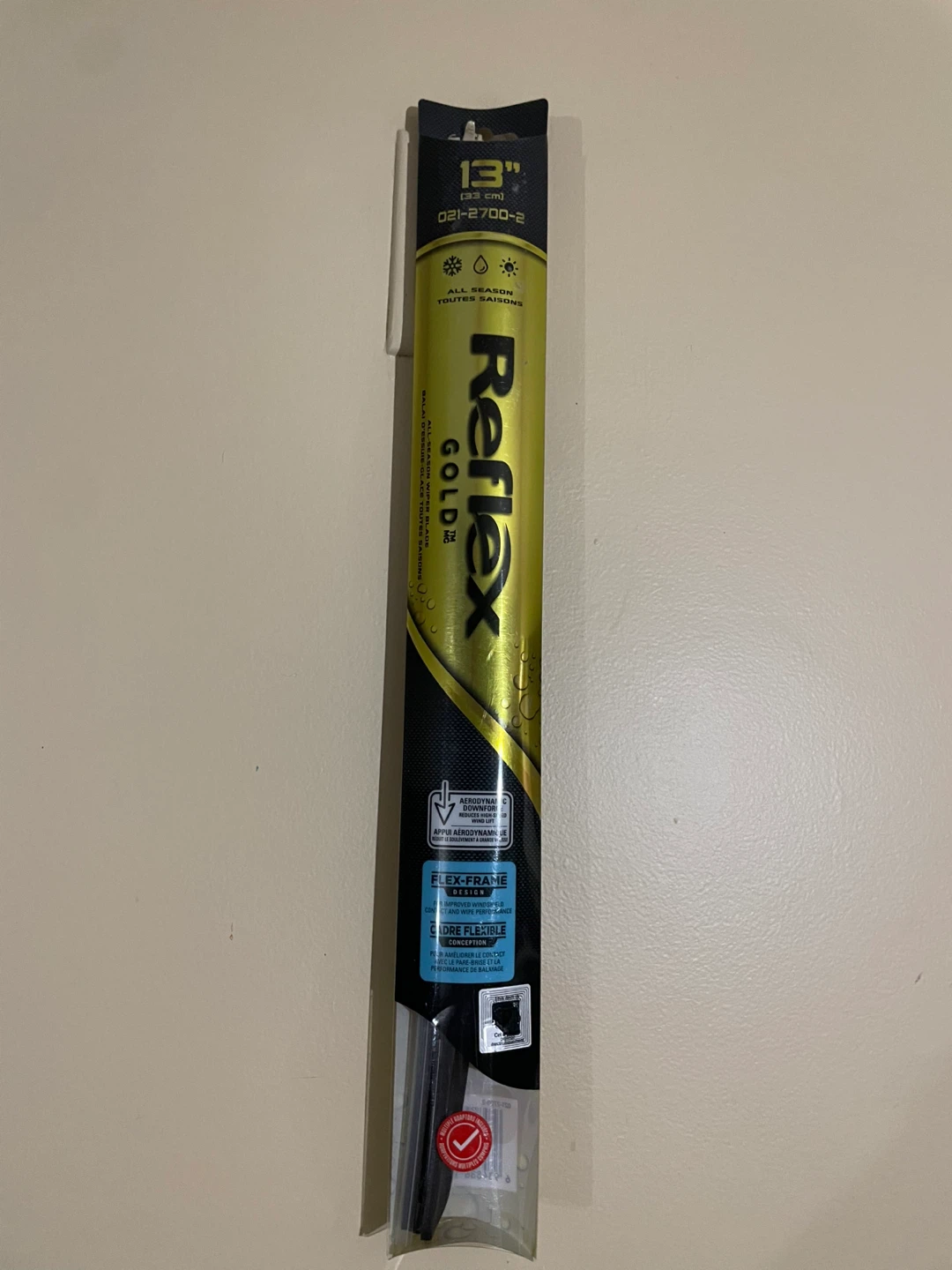 Reflex Gold All Season Wiper Blades (13", 16", 26")