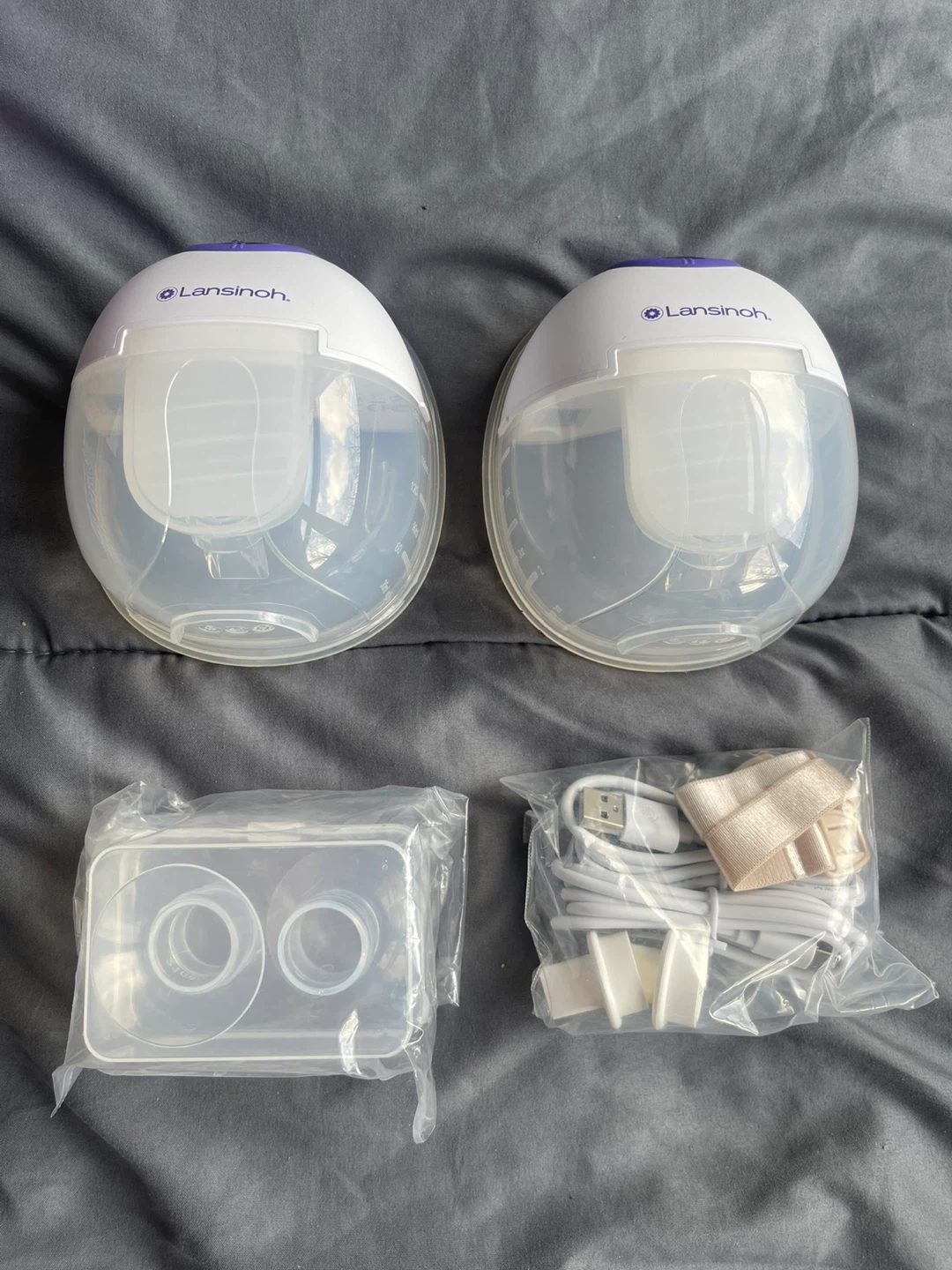 Lansinoh DiscreetDuo Wearable Pump - 2 Pack