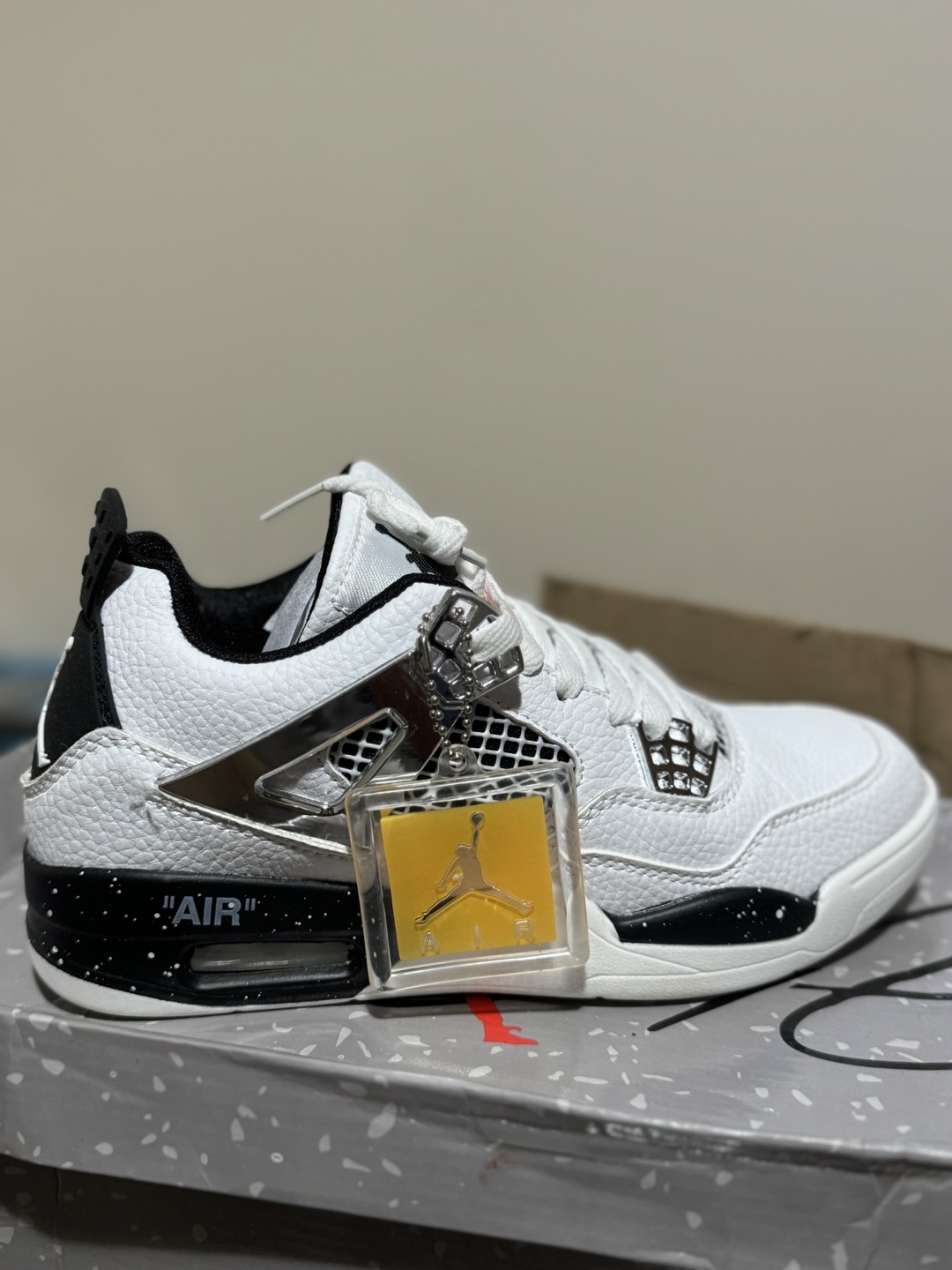 Air Jordan 4 and Nike Air Force 1 Mid Inspired Sneakers - photo 3