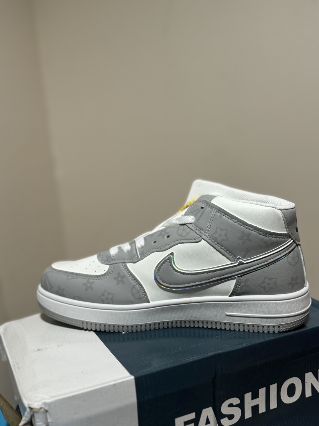 Air Jordan 4 and Nike Air Force 1 Mid Inspired Sneakers - photo 2