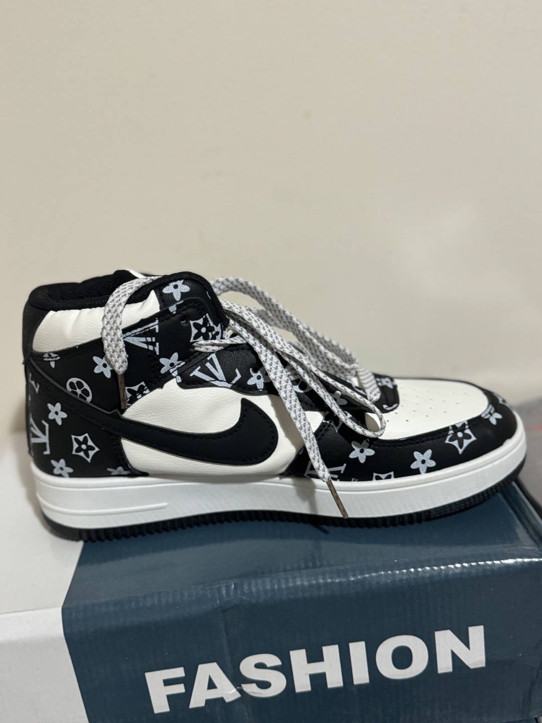 Air Jordan 4 and Nike Air Force 1 Mid Inspired Sneakers - photo 5