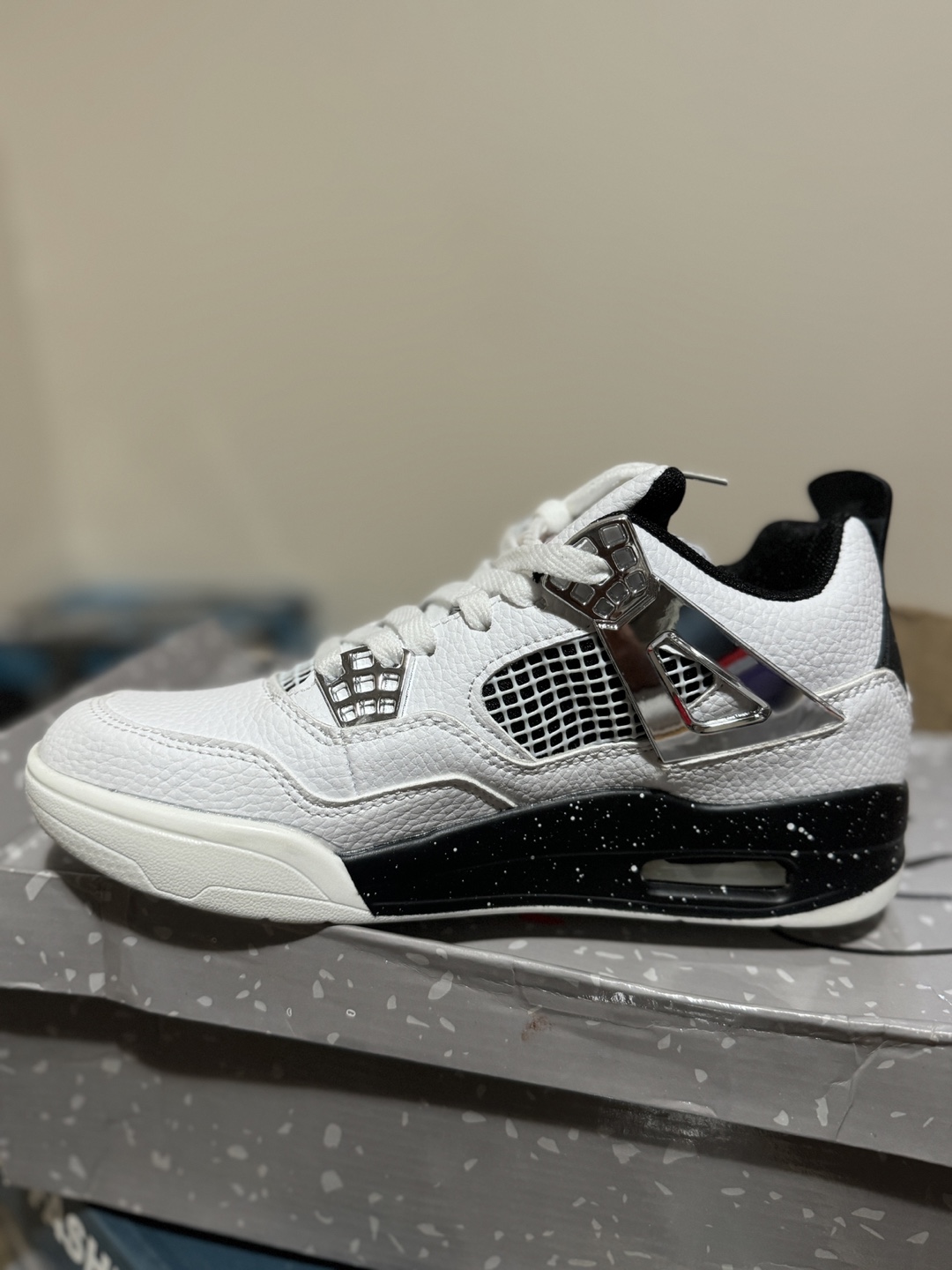 Air Jordan 4 and Nike Air Force 1 Mid Inspired Sneakers - photo 4