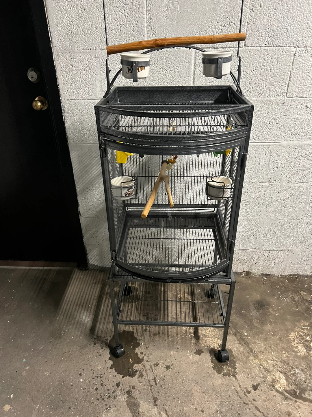 Large Bird Cage with Stand