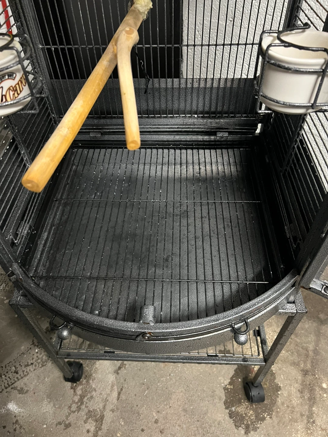 Large Bird Cage with Stand - photo 5