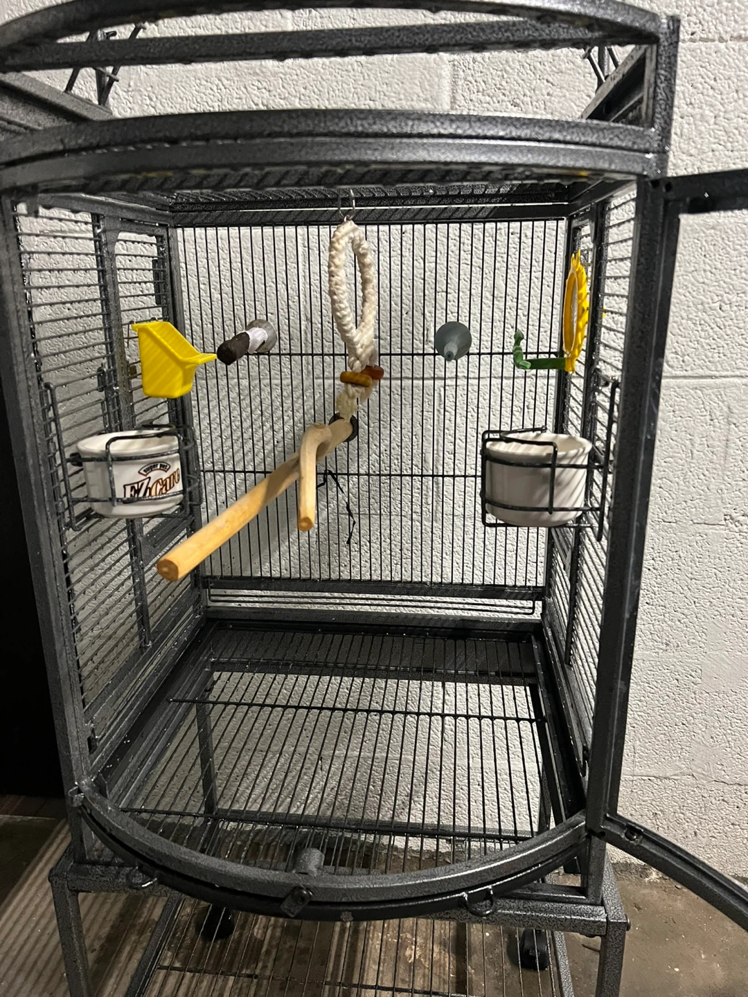 Large Bird Cage with Stand - photo 2