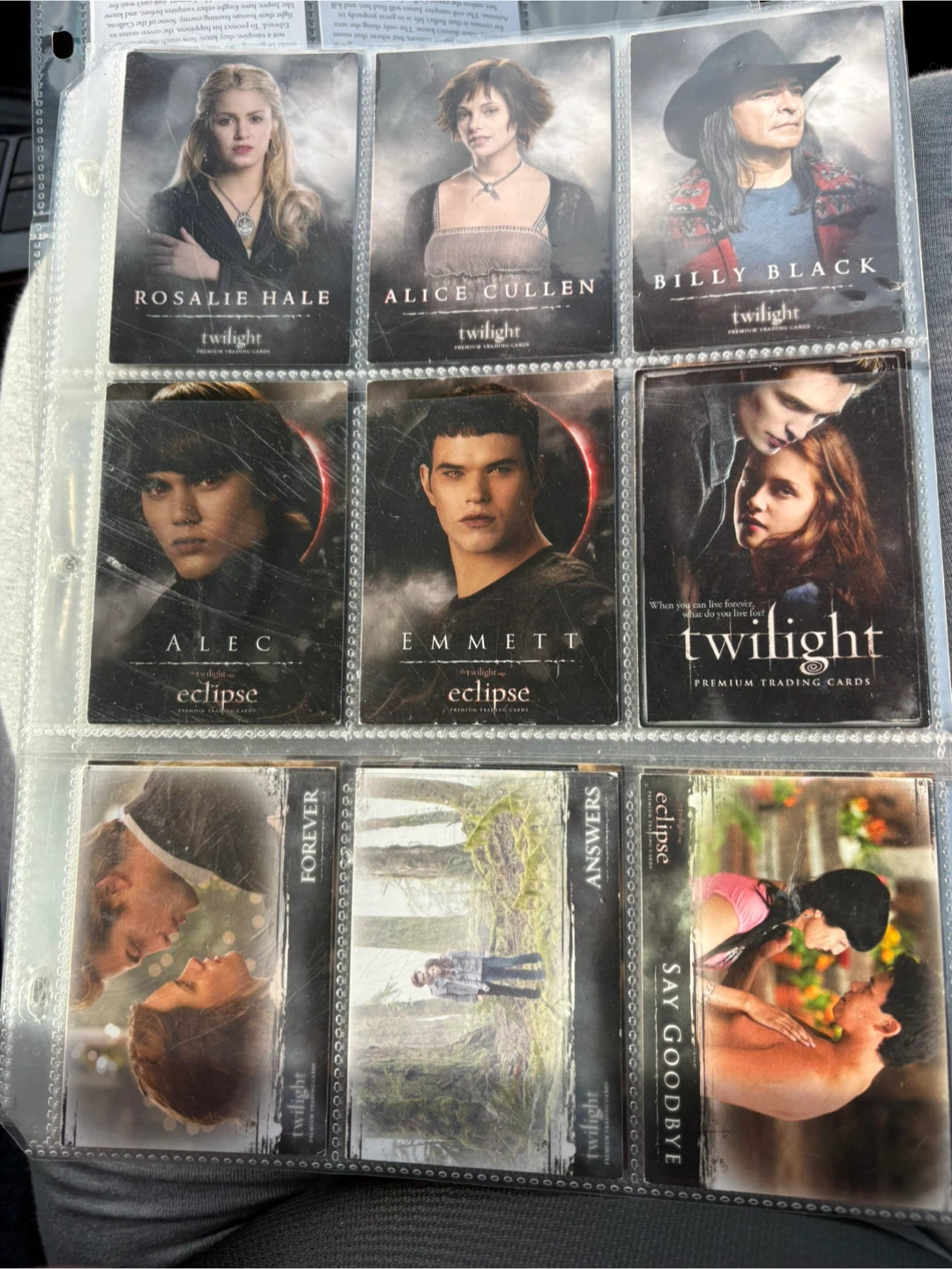 Twilight New Moon & Eclipse Trading Cards