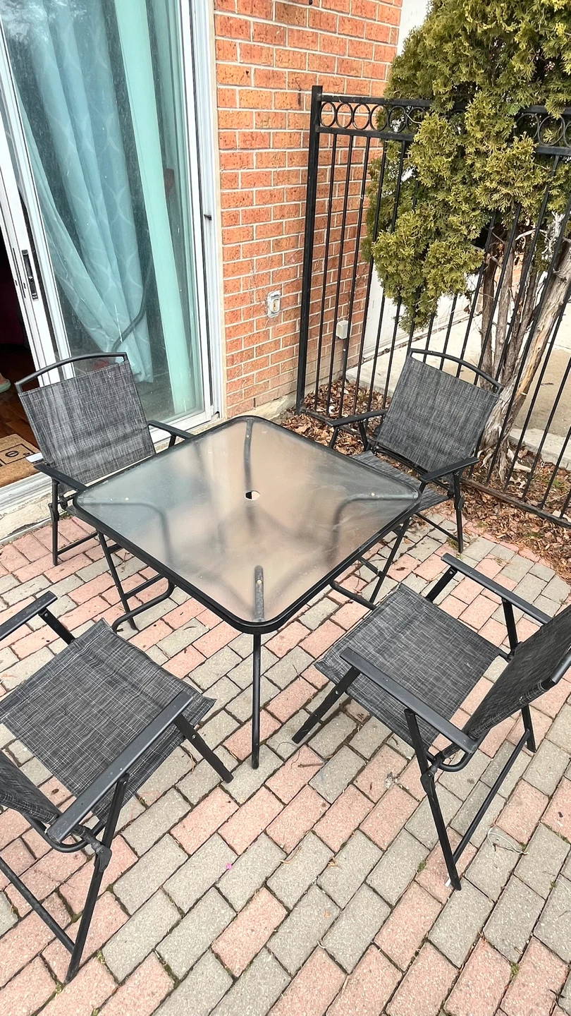 6 piece Patio furniture with umbrella - photo 2