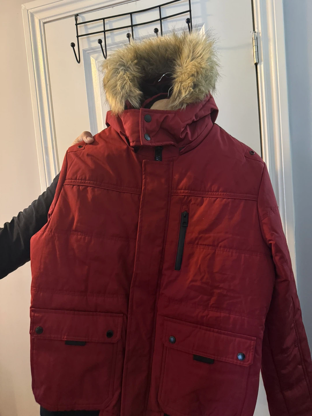 Puffer Jacket with Faux Fur Trim (3 ways) - photo 3