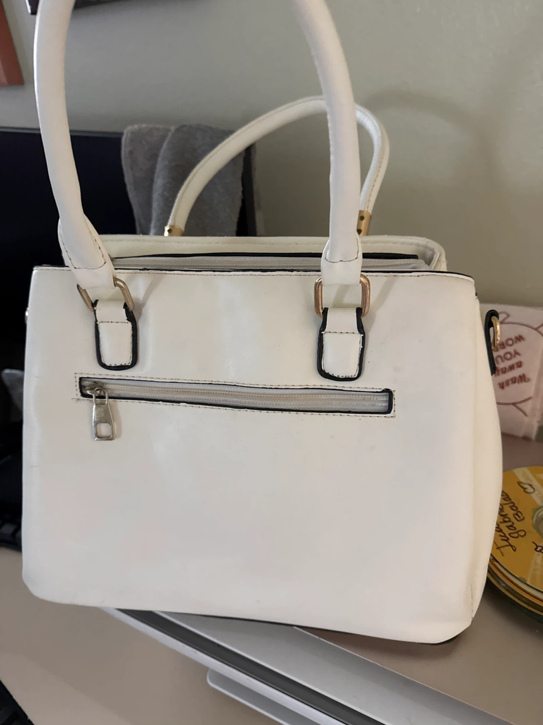 White Quilted Handbag - photo 2