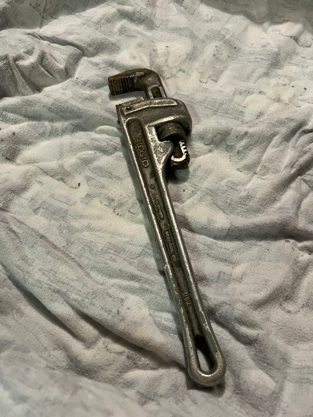 Large RIDGID 14 inch Pipe Wrench - photo 2
