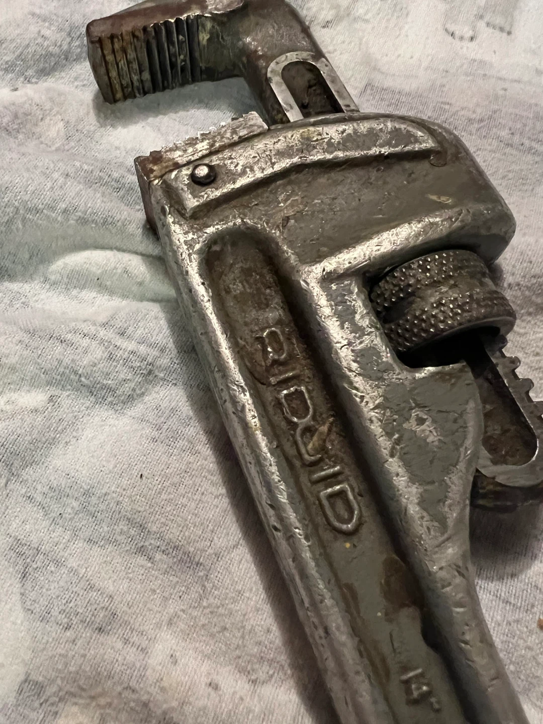 Large RIDGID 14 inch Pipe Wrench