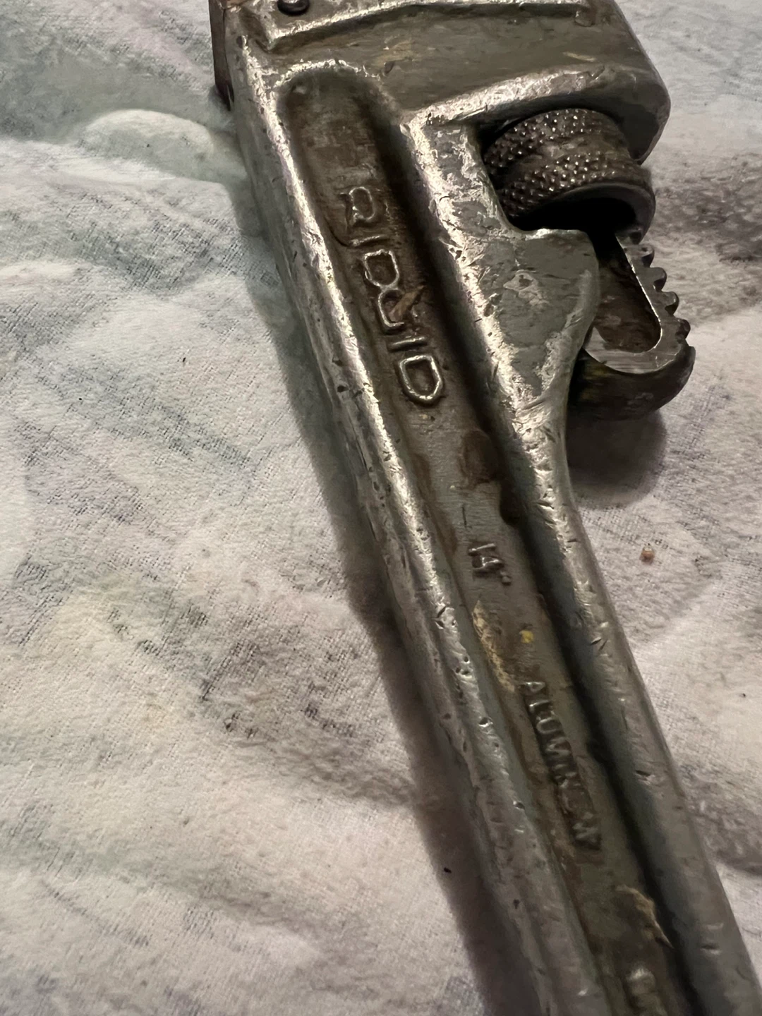 Large RIDGID 14 inch Pipe Wrench - photo 3