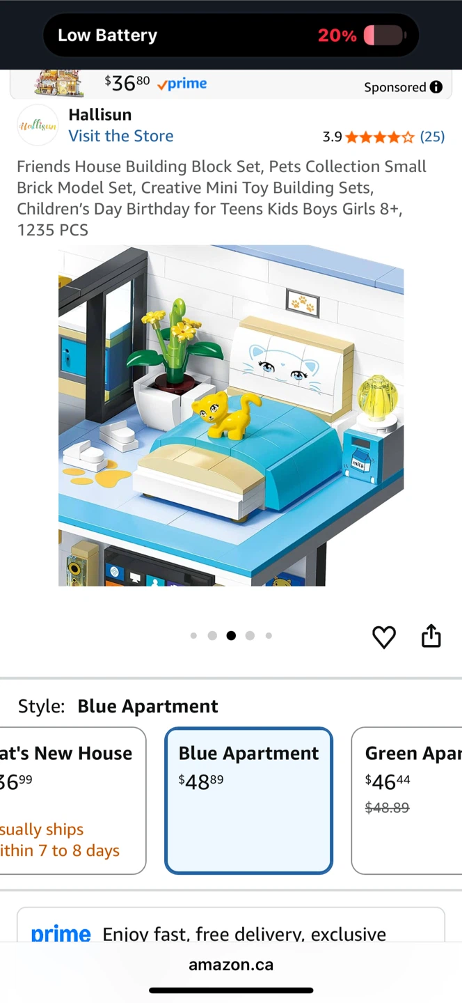 NEW Building Block Set - Lovely Cat Apartment - photo 4
