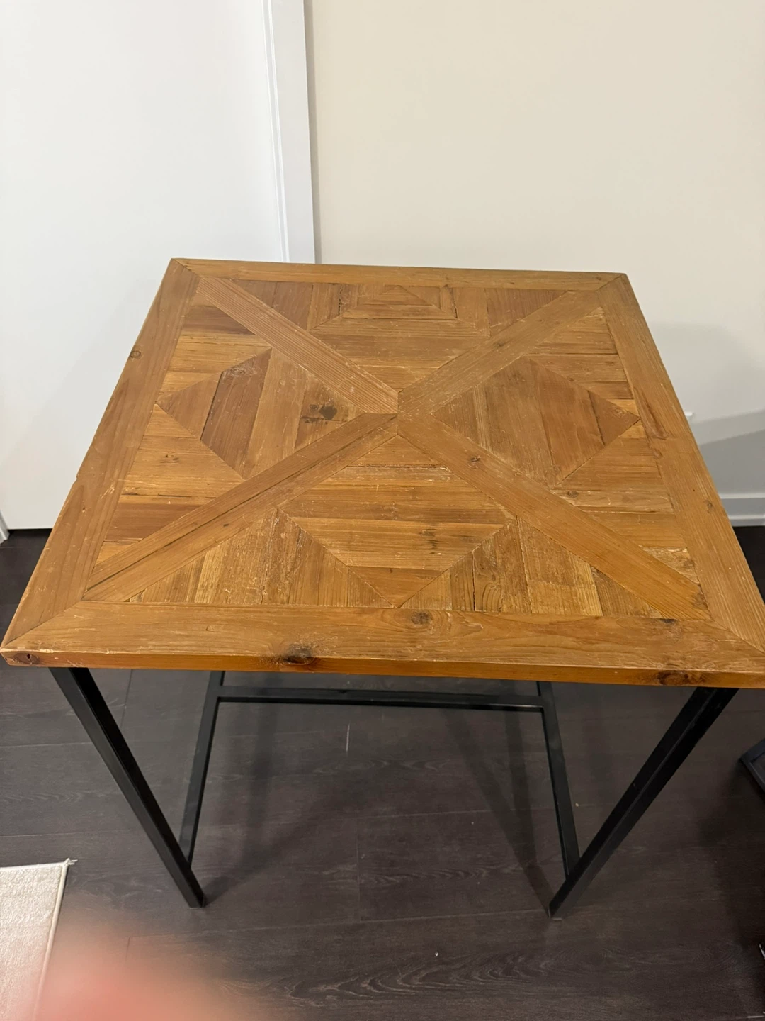 Urban Barn Reclaimed Wood Counter Height Table - photo 2