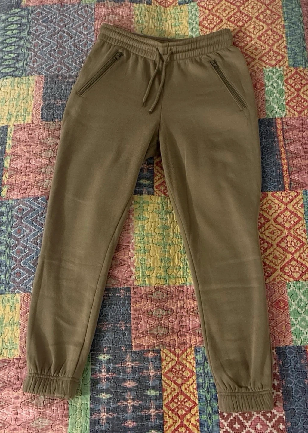 Olive Green Jogger Pants