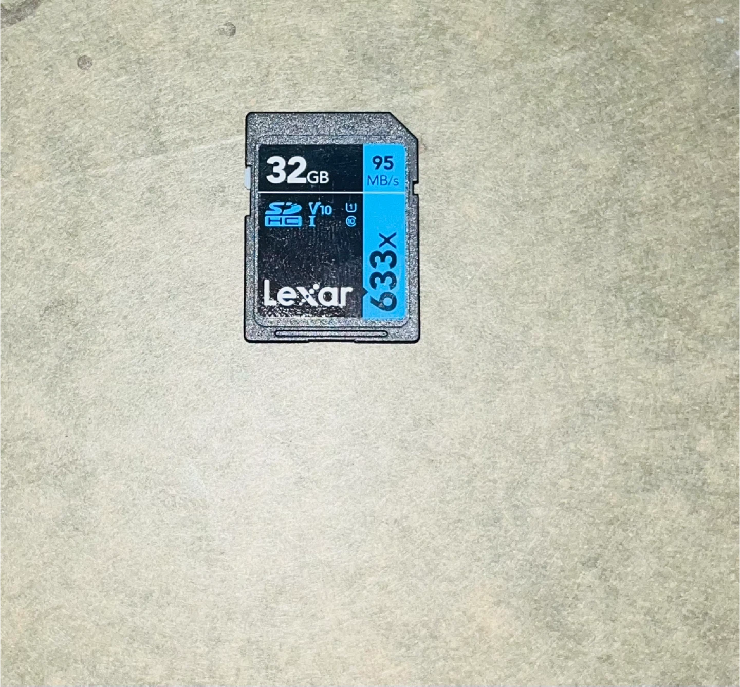 Lexar 32GB 633x SDHC Memory Card
