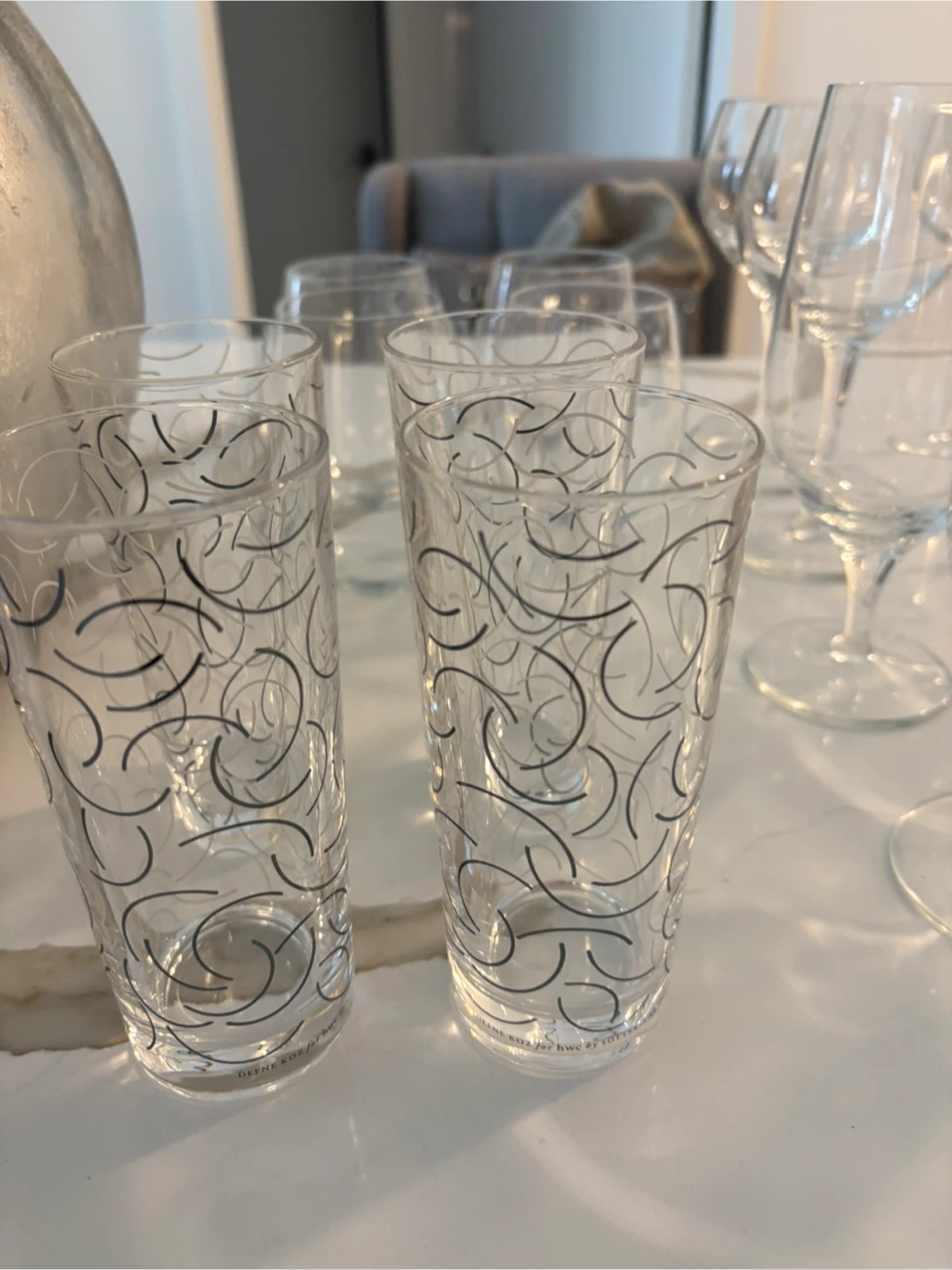Assorted Glassware Set