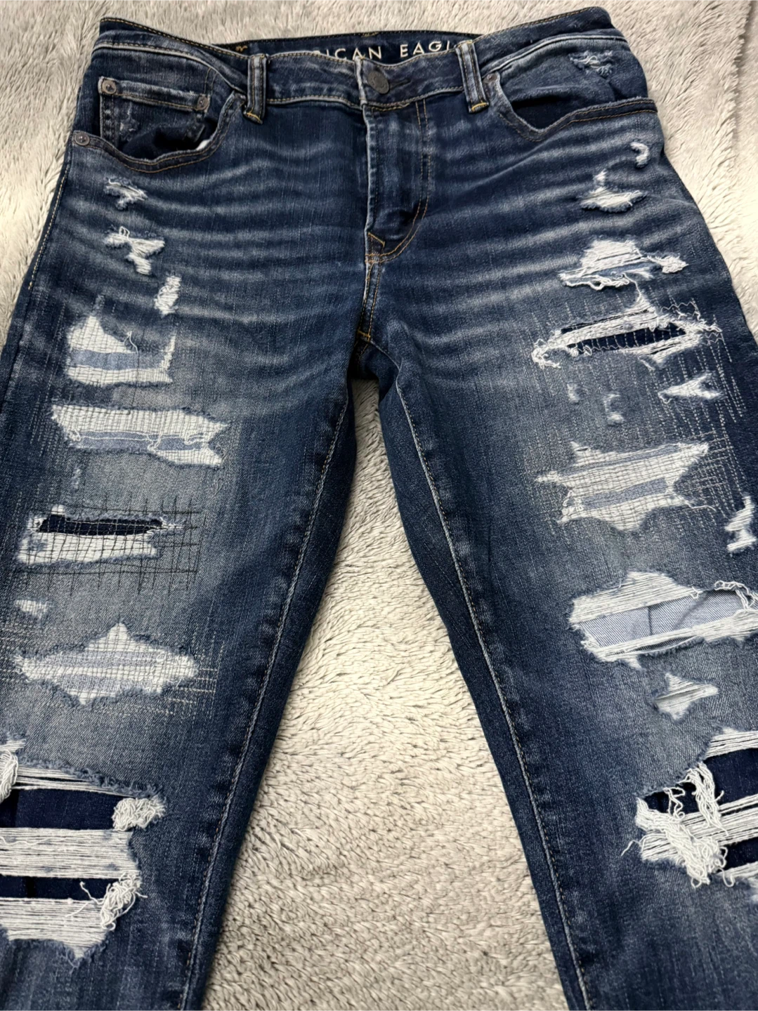 AE AirFlex+ Patched Skinny Jean - photo 4