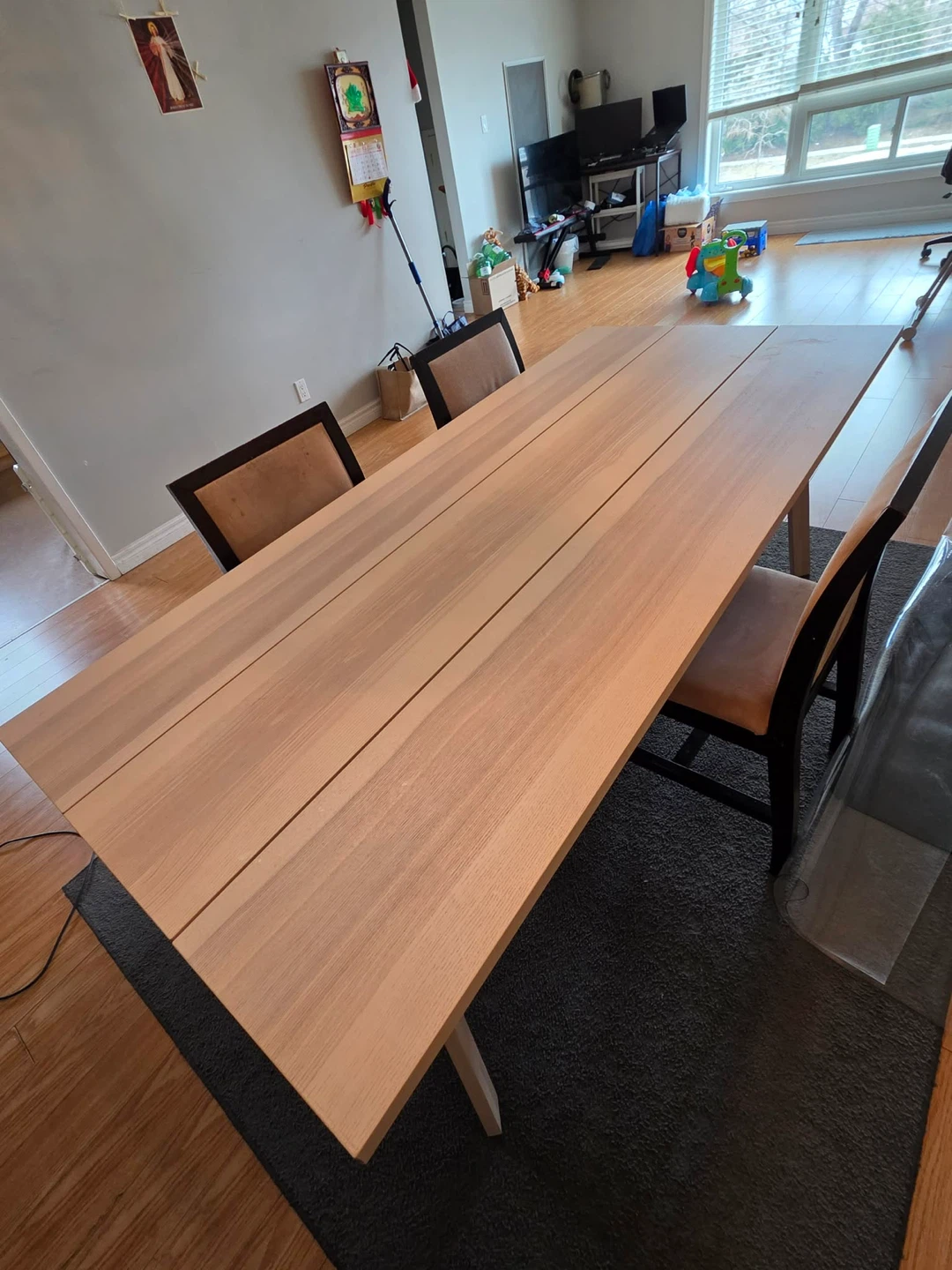 IKEA YPPERLIG Dining Table - Ash Wood - 200cm - photo 2