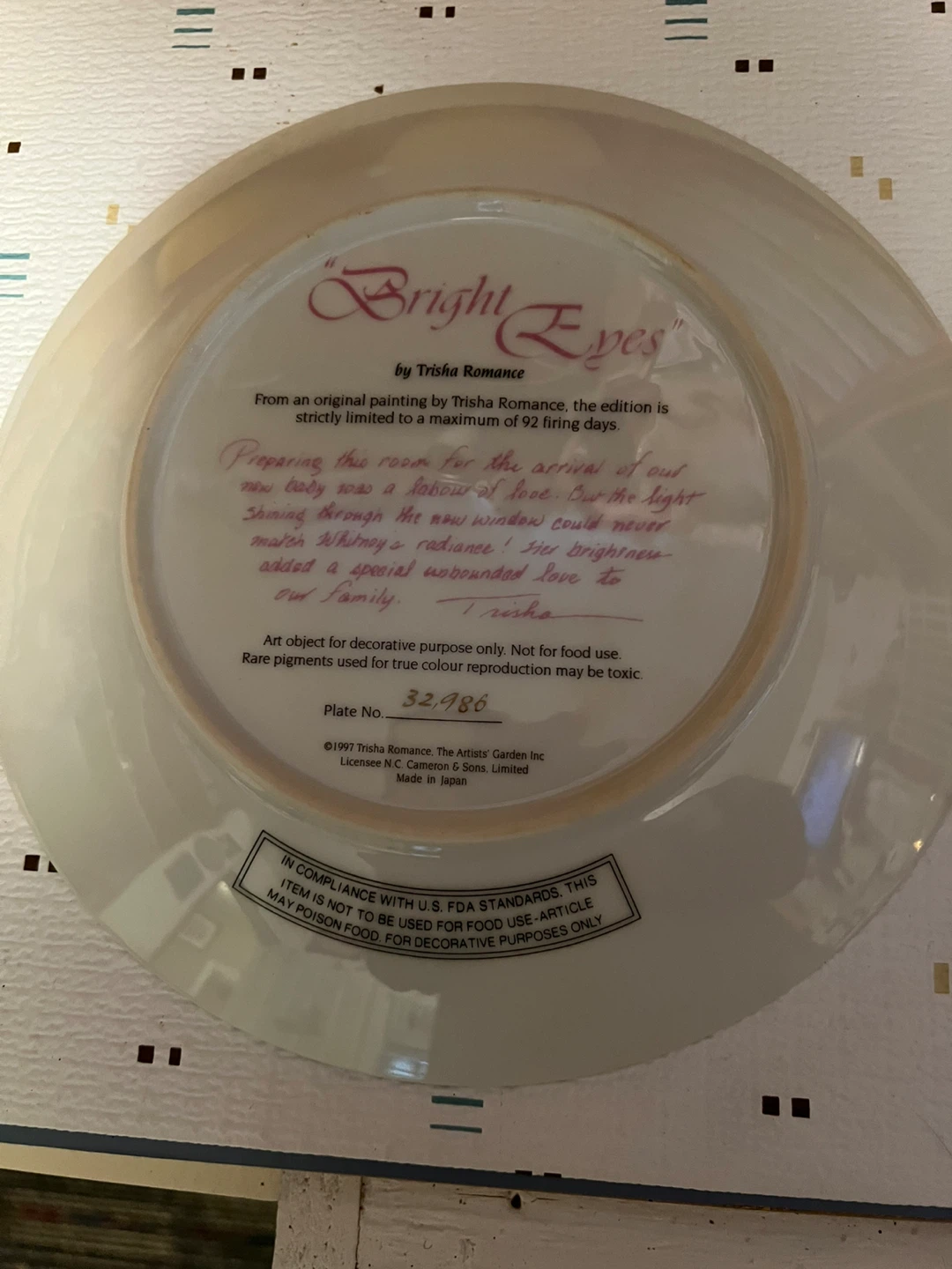 Trisha Romance  Decorative Plates - photo 4