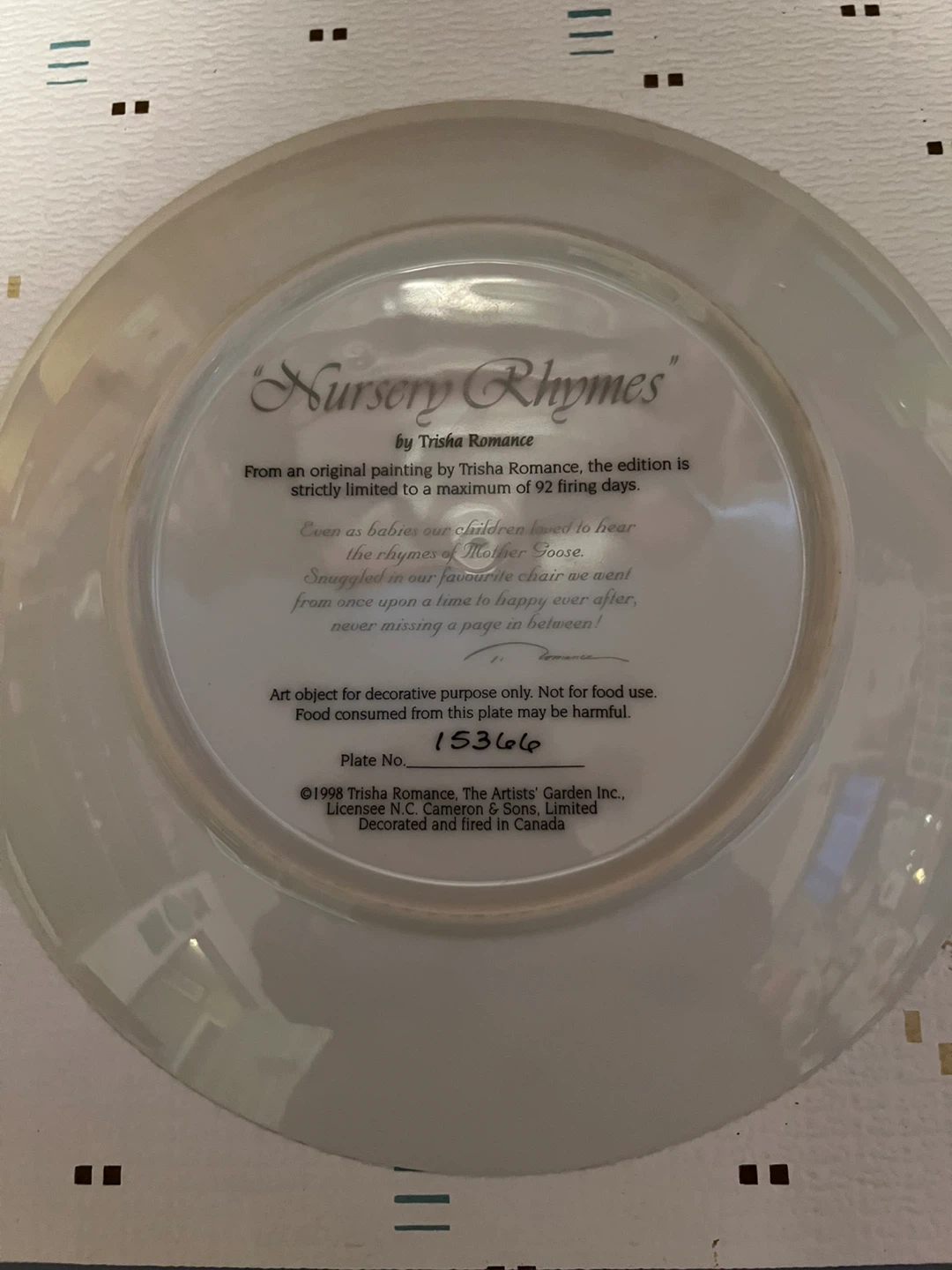 Trisha Romance  Decorative Plates - photo 2