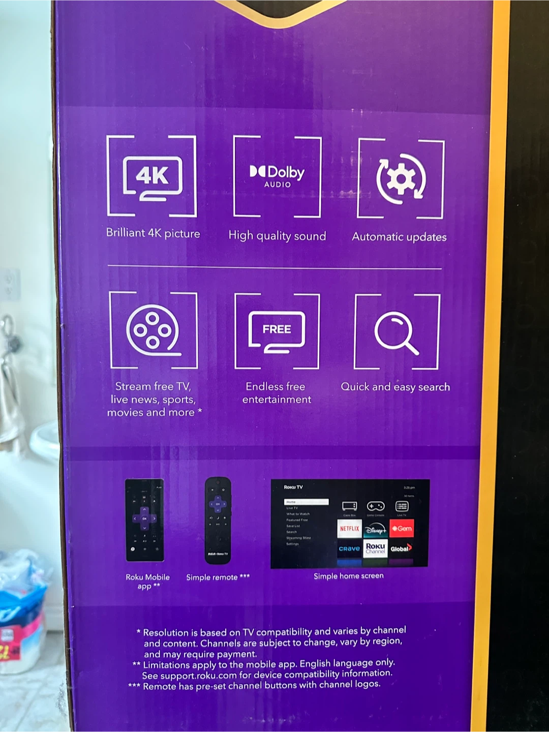 RCA Roku TV 50“ - photo 4