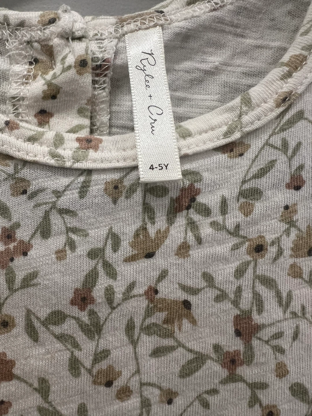 Rylee + Cru Floral Dress Size 4-5Y - photo 3
