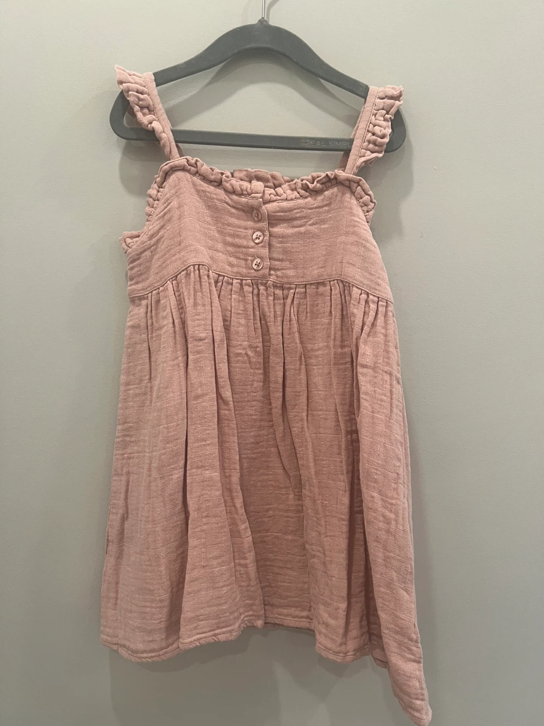 Jamie Kay Pink Organic Cotton Dress - Size 5