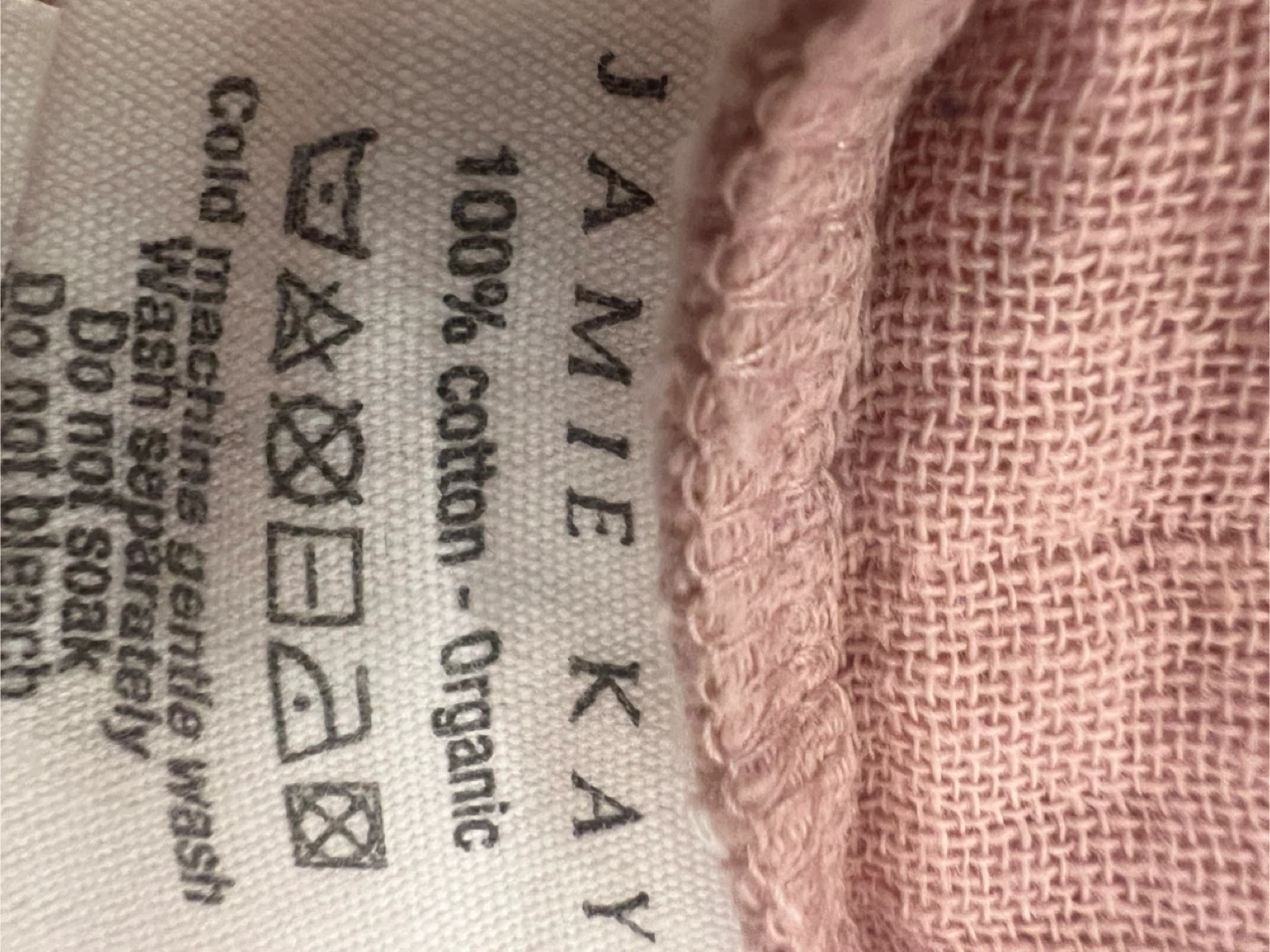 Jamie Kay Pink Organic Cotton Dress - Size 5 - photo 4