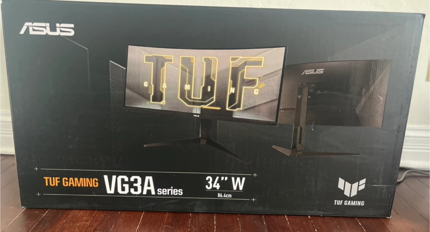 ASUS TUF Gaming VG3A Series 34" Curved Monitor - photo 3