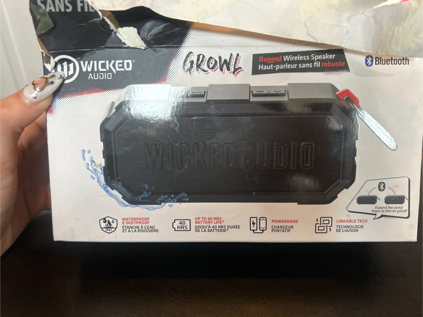 Wicked Audio GROWL Rugged Wireless Speaker - photo 2