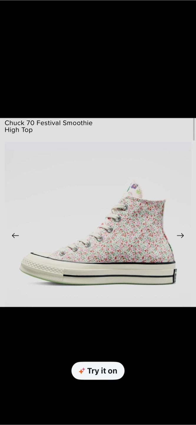 NEw in Box Converse Chuck 70 Festival Smoothie High Top Sneakers - photo 4