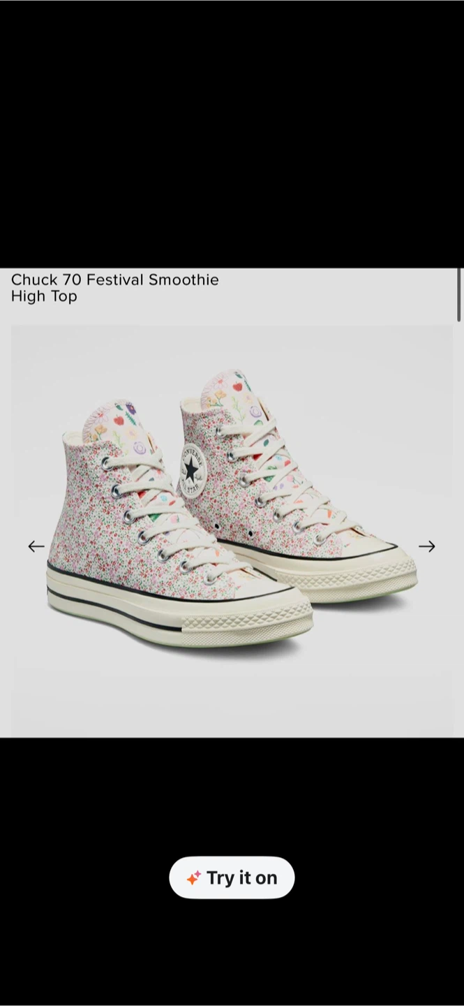 NEw in Box Converse Chuck 70 Festival Smoothie High Top Sneakers - photo 5