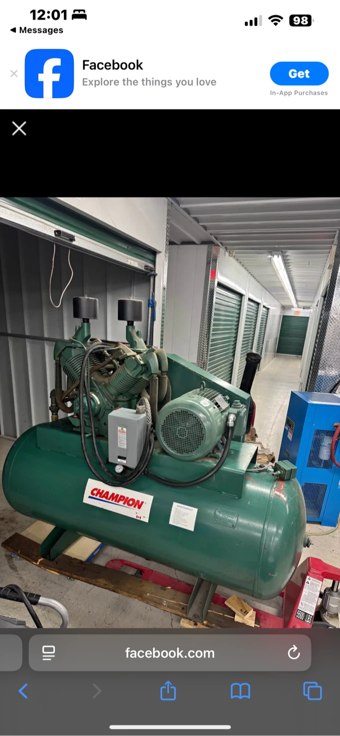 Champion 25 HP Air Compressor - photo 5