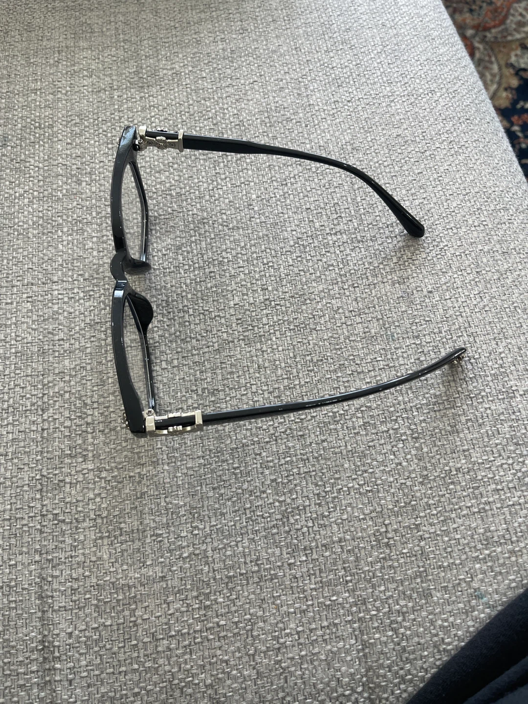 Black blue light Chrome Hearts glasses - photo 5