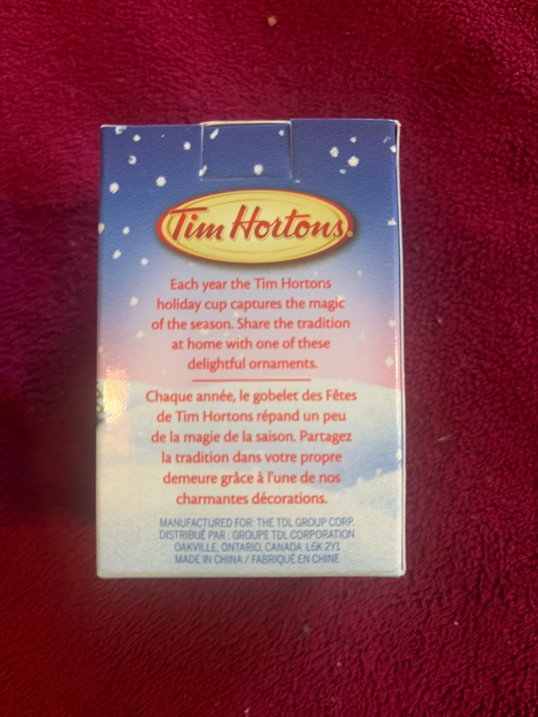 Tim Hortons Holiday Cup Ornament - photo 2