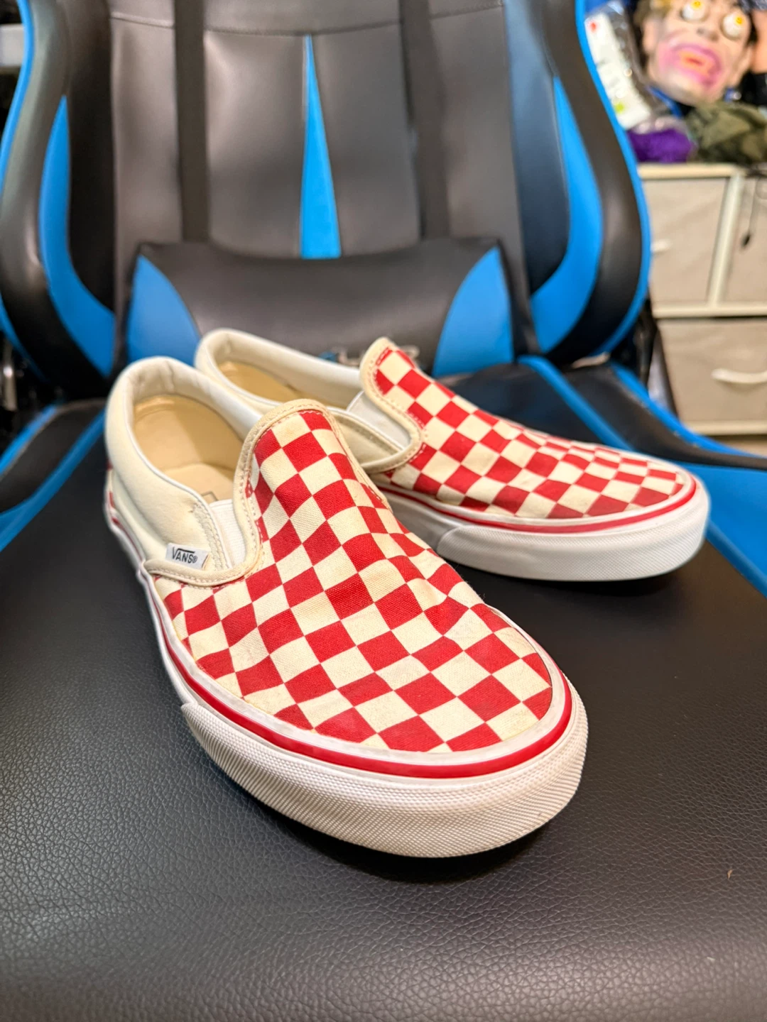 Vans Checkerboard Slip-On Shoes