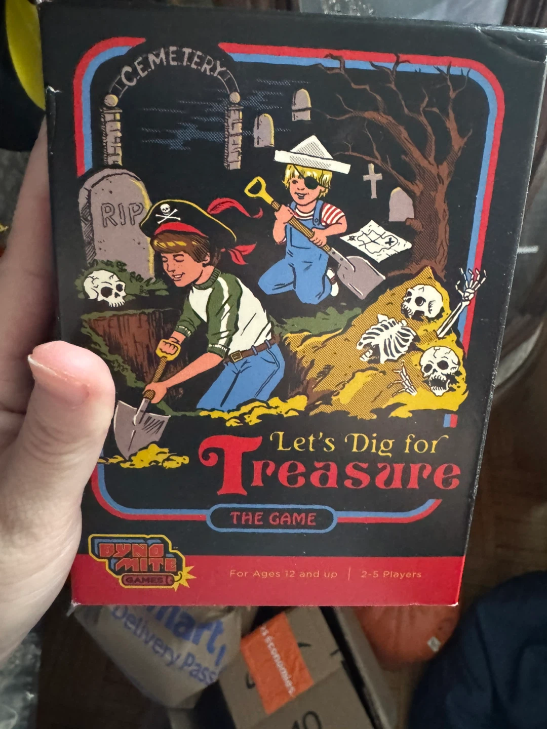 Let's Dig for Treasure The Game by Dynamite Games