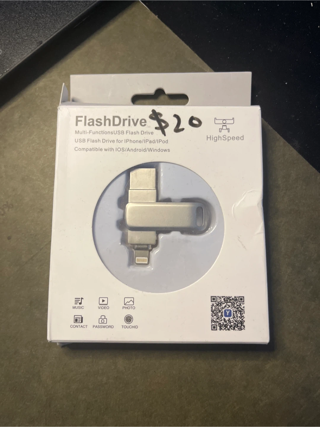 500GB USB Flash Drive for iPhone/iPad and other devices - photo 2