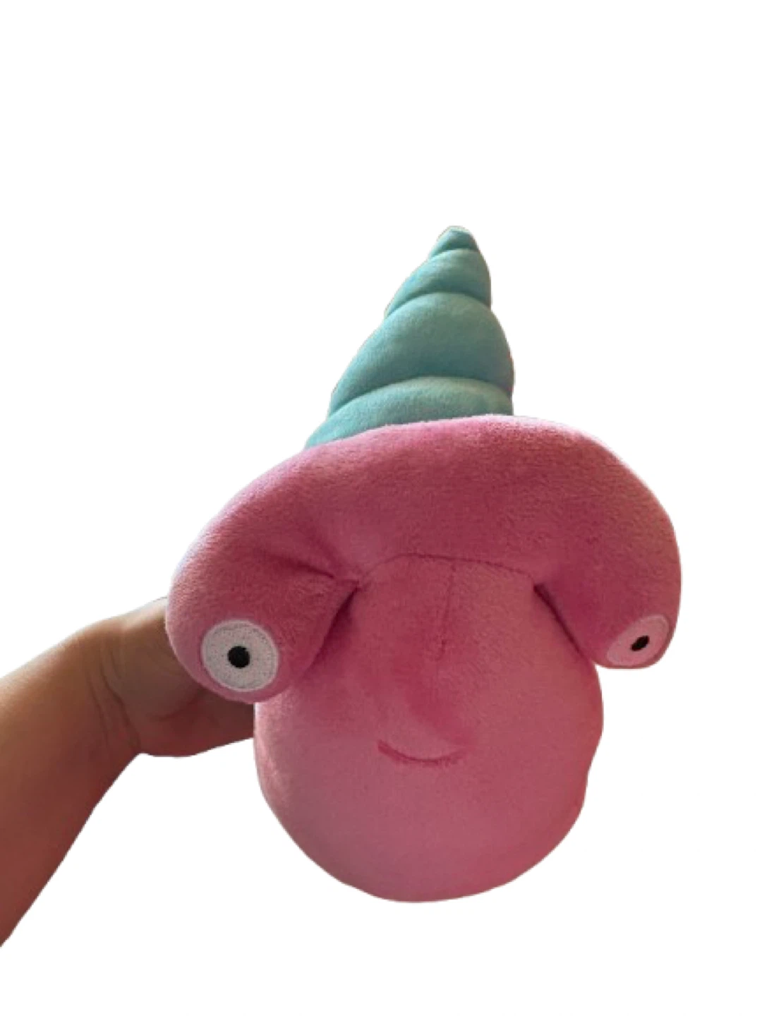 🩷🐌 Hey Clay Pink Snail Plush