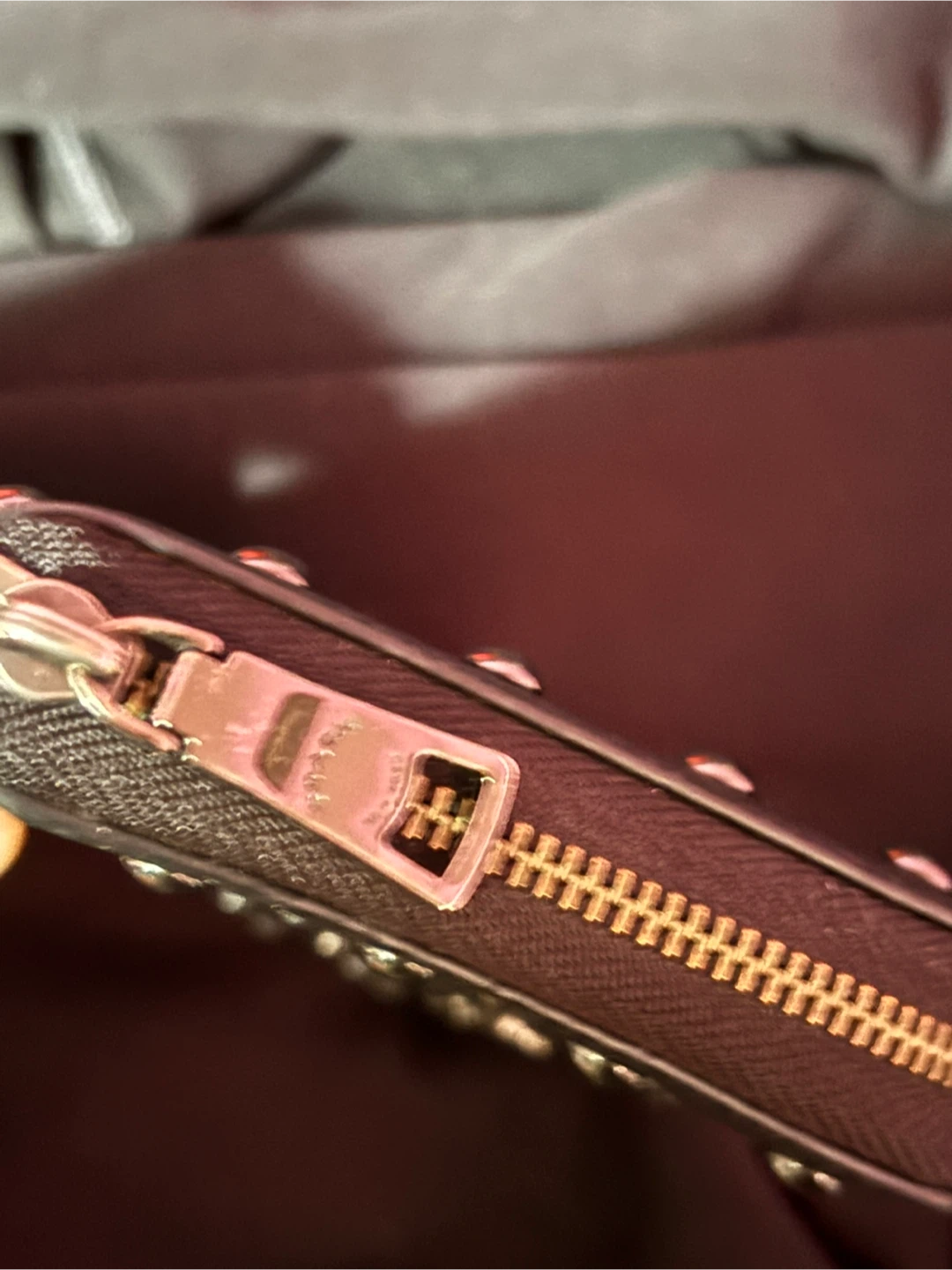 Coach Studded Zip Around Wallet - photo 4