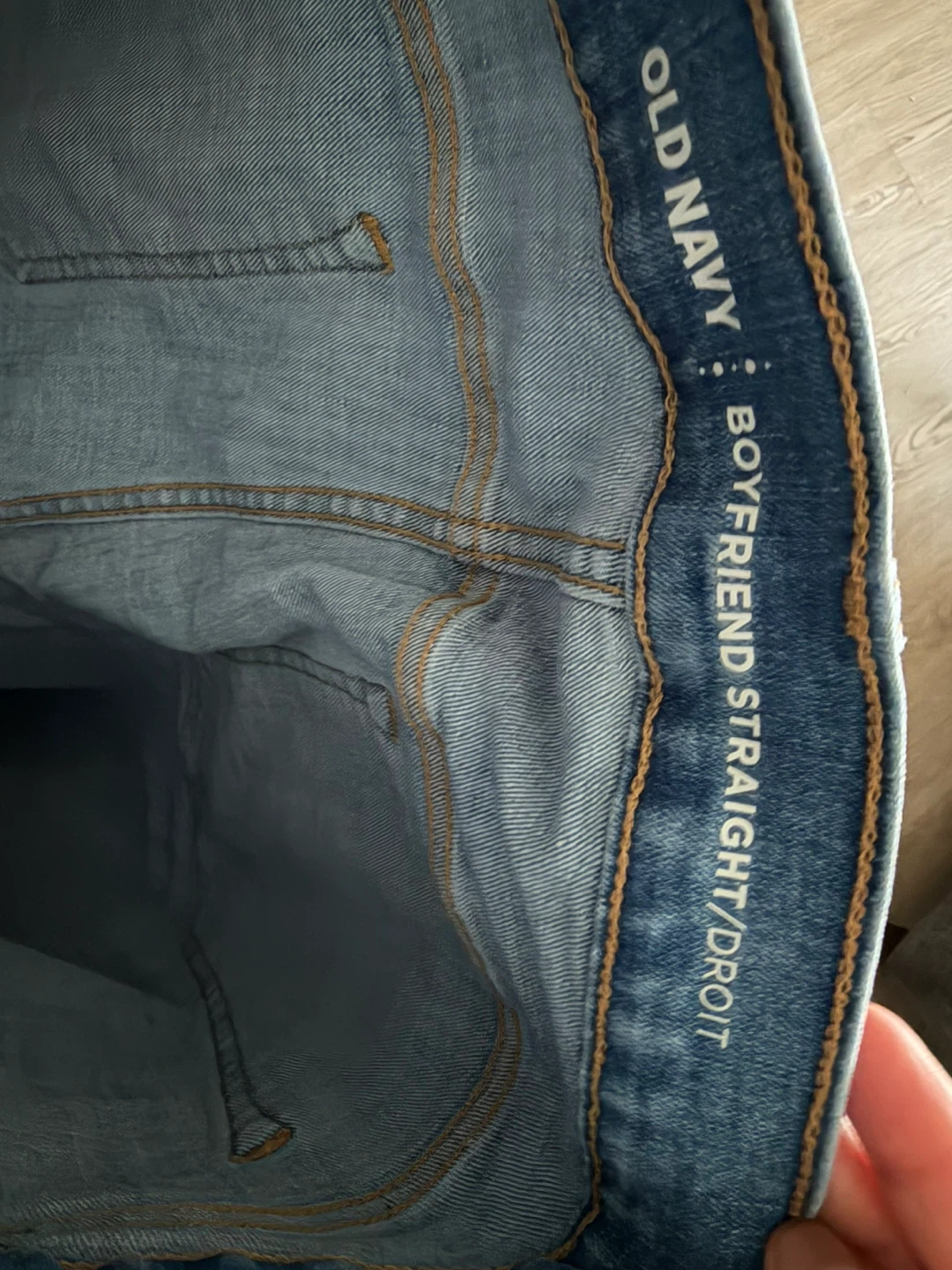 Old Navy Boyfriend Straight Jeans Size 16 Regular - photo 3