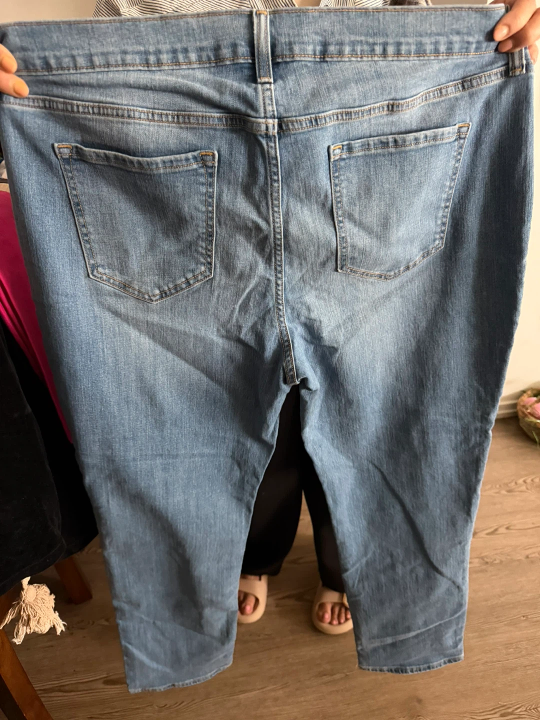 Old Navy Boyfriend Straight Jeans Size 16 Regular - photo 2