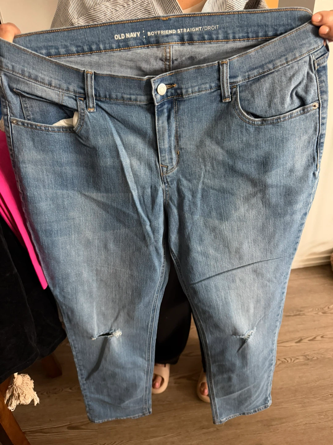 Old Navy Boyfriend Straight Jeans Size 16 Regular