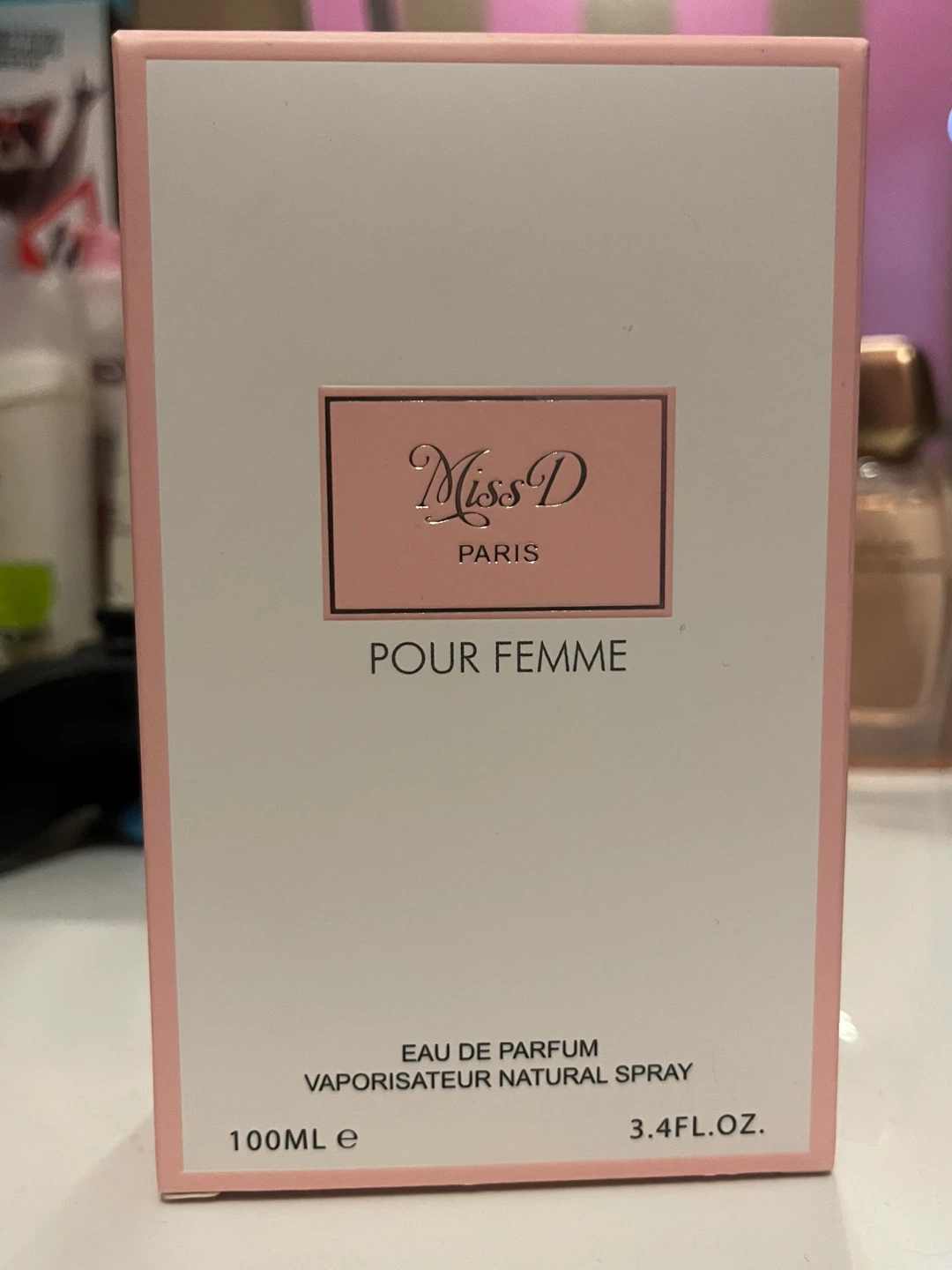 Miss D Paris Pour Femme Eau de Parfum 100ml
