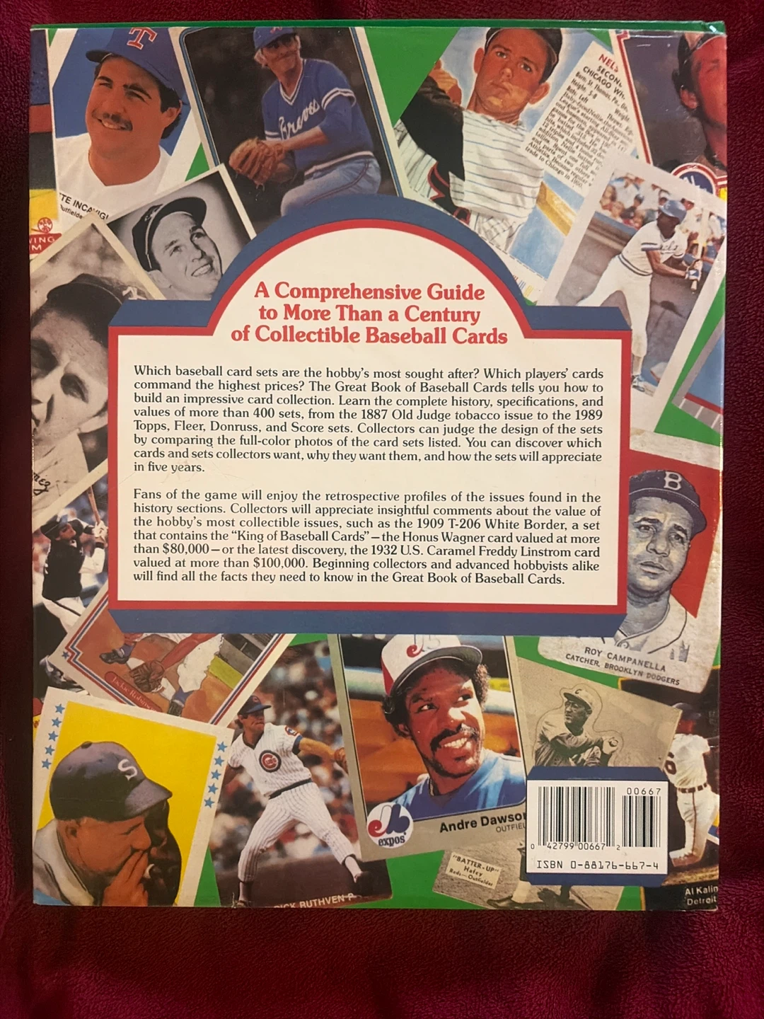 Great Book of Baseball Cards Book - photo 2