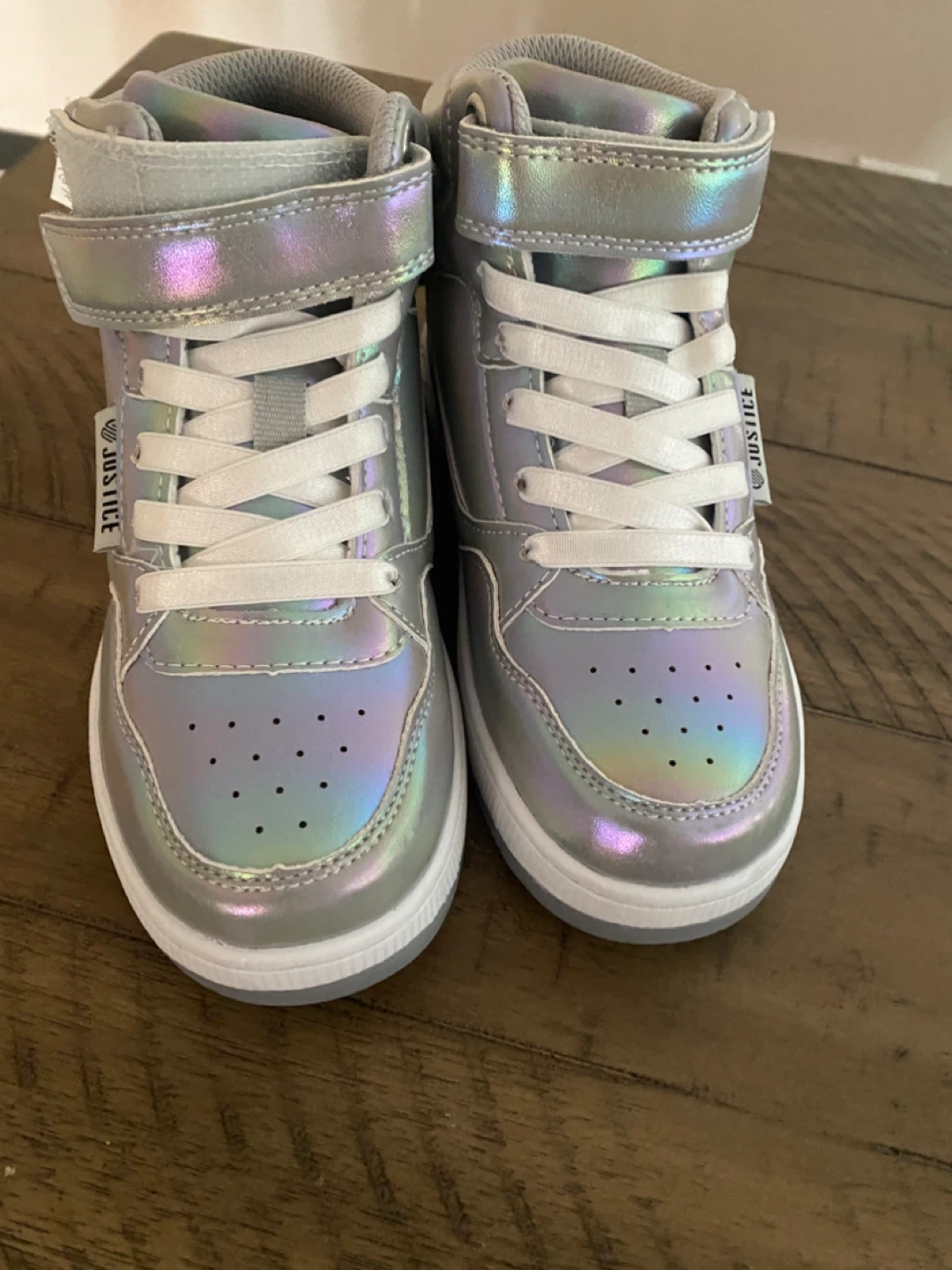 Justice High-Top Sneakers Size 13