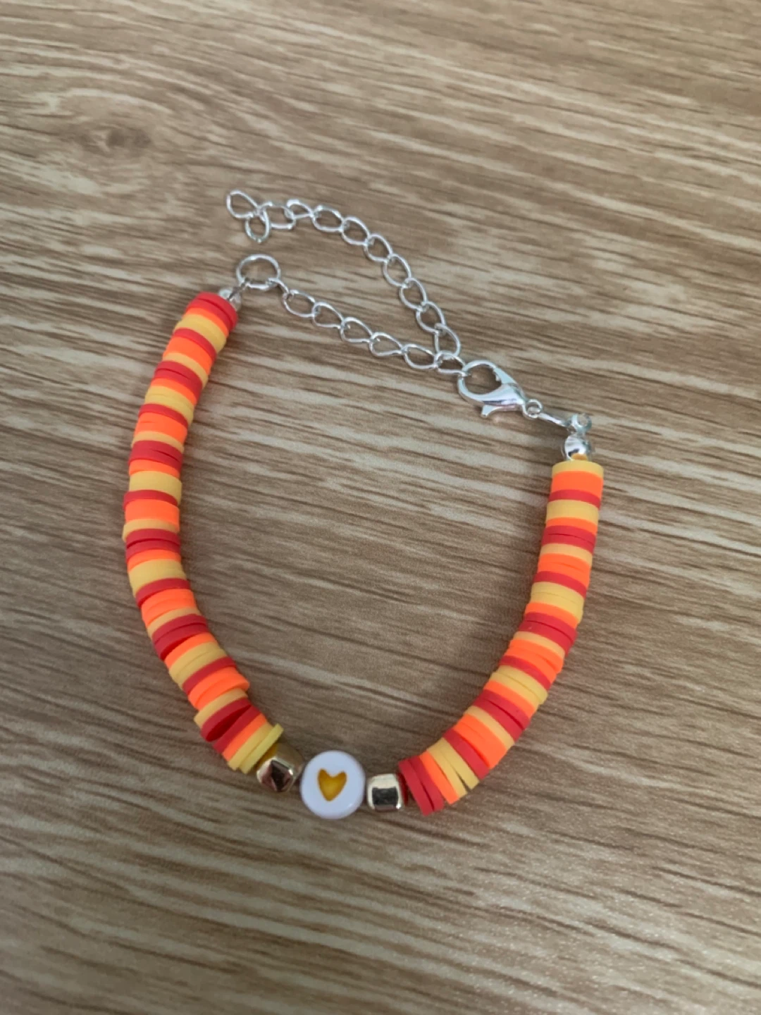 Clay Bead Bracelets - Assorted Colors & Charms