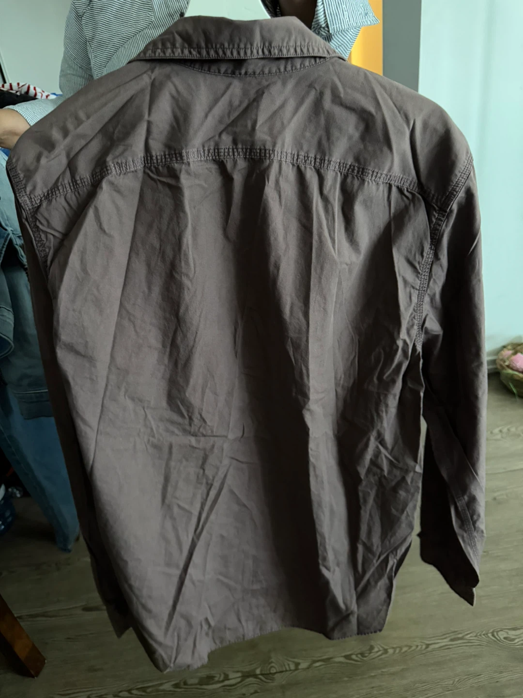 Gap Brown Button-Up Shirt - photo 2