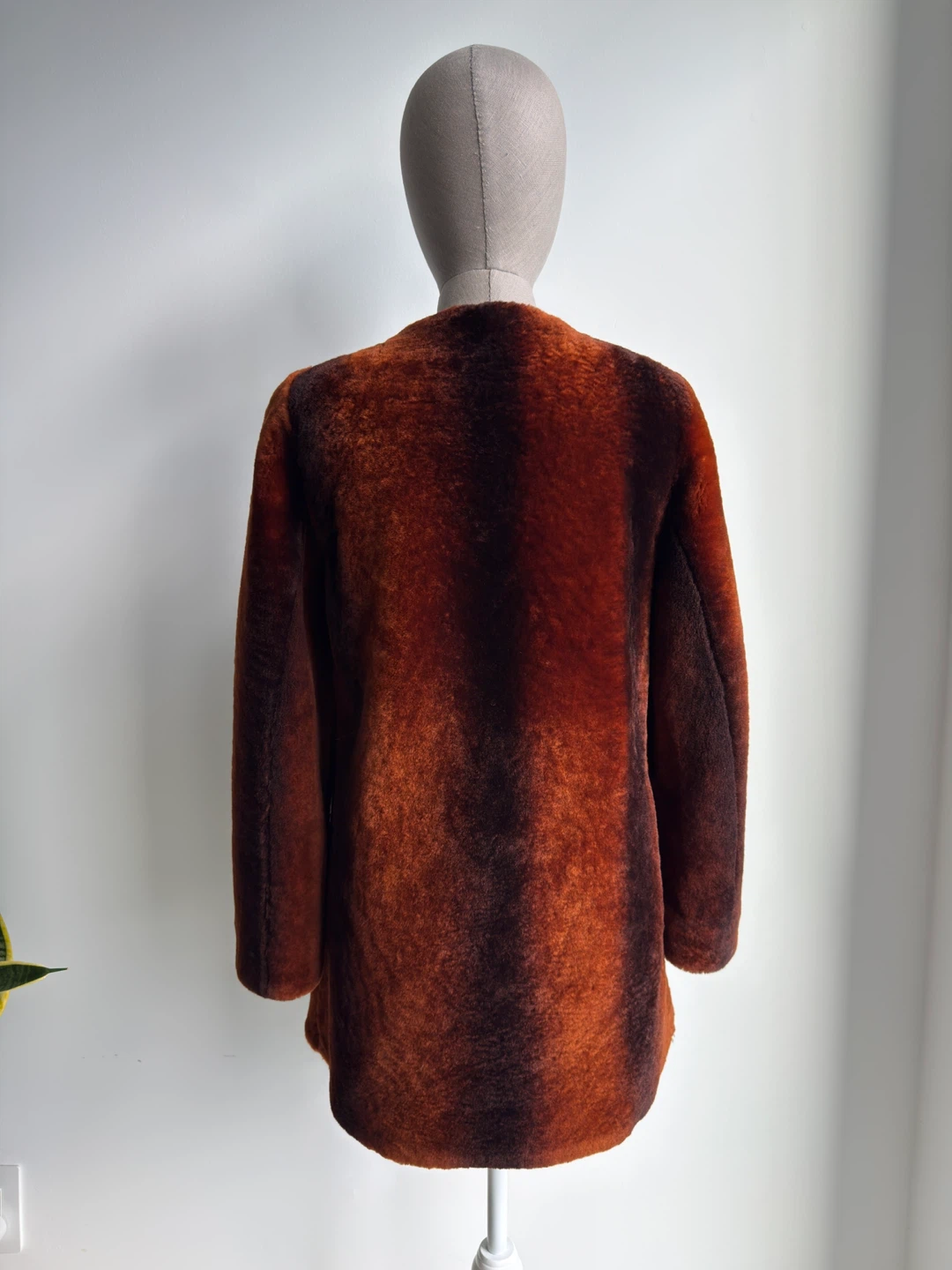 Plush Faux Fur Coat - photo 4